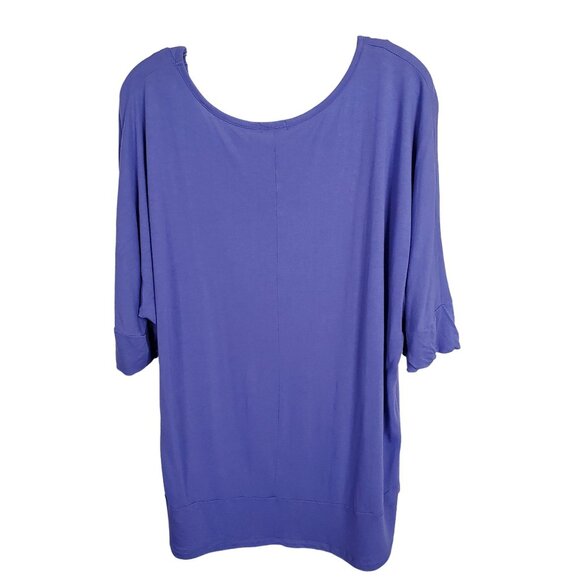 Gap Women’s XL Tunic Top Relaxed Fit Hi Lo Hem Oversized Slouchy Stretch Casual - Picture 2 of 7